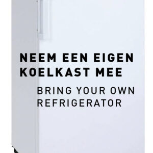 Afkoop eigen koelkast op de stand