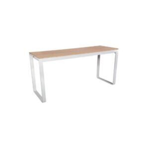 Hoge tafel Flow - wit_eik