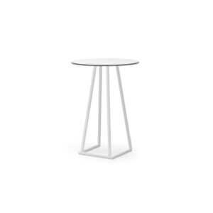 Hoge tafel Leonardo ∅70 - wit