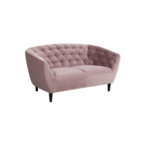Sofa Ria - Velvet Dusty Rose