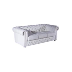Sofa Chesterfield - wit