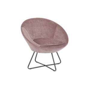 Loungezetel  - Velvet Dusty Rose