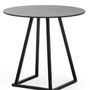 Lage tafel Leonardo ∅70 - zwart