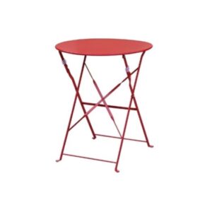 Lage tafel Bistro - rood