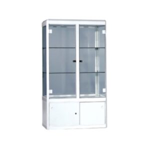 Vitrinekast Appel - wit