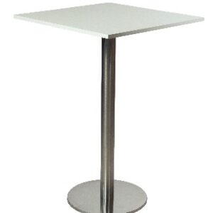 Hoge tafel Lion 70x70 - wit
