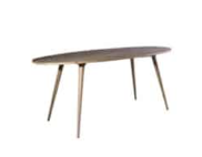 Hoge tafel Vintage - zwart